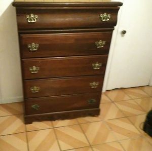 Dressers..one tall 5 dresser.and 1with a mirror